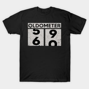 Oldometer 59-60 | 60th Birthday Gift T-Shirt